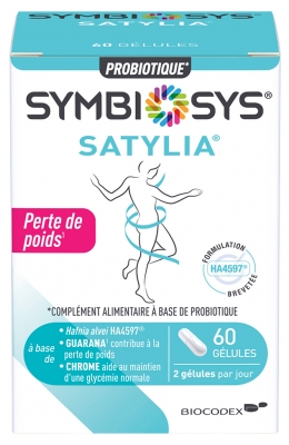 Biocodex Symbiosys Satylia® Perte de Poids 60 Gélules