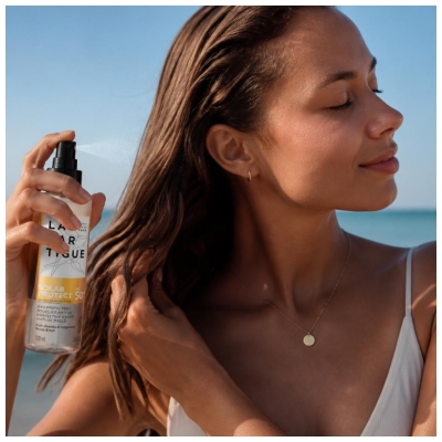 Lazartigue Solar Protect Eau Protectrice Cheveux Bouclier Anti-UV SPF50+ 100 ml
