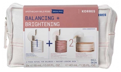 Korres Rose Sauvage d'Apothicaire Trousse Illuminer + Équilibrer 