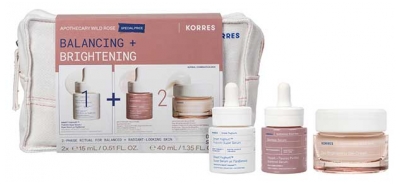 Korres Rose Sauvage d'Apothicaire Trousse Illuminer + Équilibrer 