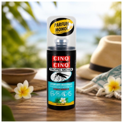 Cinq sur Cinq Tropic Monoï Lotion Anti-moustiques Spray 75 ml