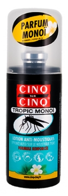 Cinq sur Cinq Tropic Monoï Lotion Anti-moustiques Spray 75 ml