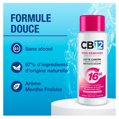 CB12 Bain de Bouche Soin Gencives 500 ml