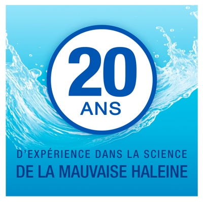 Cb12 Bain de Bouche White – Sans Alcool - Aide à Blanchir Les Dents - Protection Scientifiquement Prouvée Contre la Mauvaise Haleine Pendant 16 Heures – Combat la Cause de la Mauvaise Haleine – Fraîcheur Longue Durée – Menthe Douce - 250 ml - Lot de 2