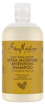 SheaMoisture Raw Shea Butter Shampoing Hydratant Fortifiant et Revitalisant au Beurre de Karité 384 ML