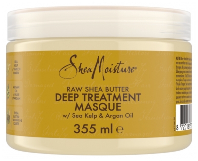SheaMoisture Raw Shea Butter Masque Réparateur Beurre de Karité 355 ML