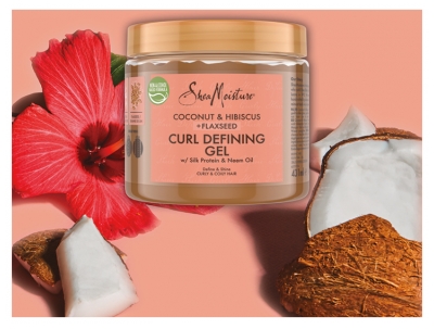 SheaMoisture Coconut & Hibiscus Gel Définition Boucles 431 ML