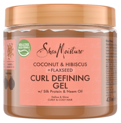 SheaMoisture Coconut & Hibiscus Gel Définition Boucles 431 ML