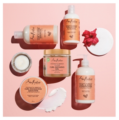 SheaMoisture Coconut & Hibiscus Après-Shampoing Boucles 384 ML
