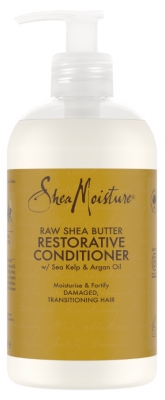 SheaMoisture Raw Shea Butter Après-Shampoing Revitalisant au Beurre de Karité 384 ML