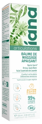Iana Baume de Massage Apaisant Articulations Bio 100 ml