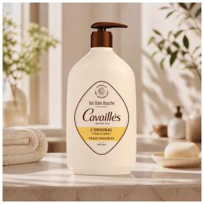 Cavaillès Gel Bain Douche L'Original Peaux Sensibles 1 L