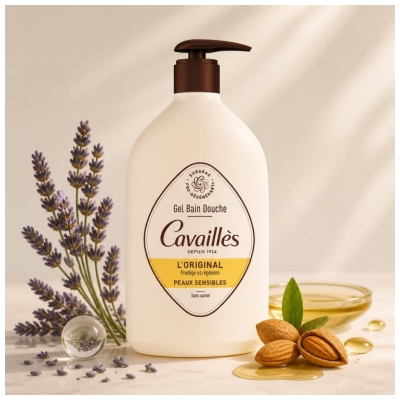 Cavaillès Gel Bain Douche L'Original Peaux Sensibles 1 L