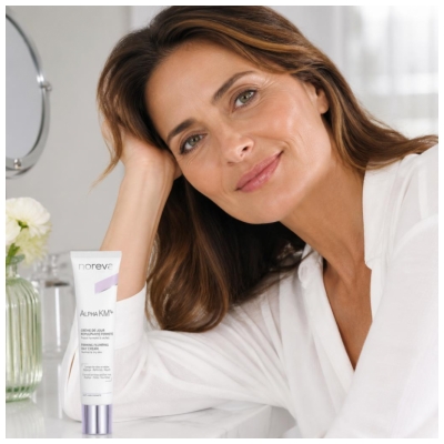 Noreva Alpha KM + Crème de Jour Repulpante Fermeté Peaux Normales à Sèches 40 ml