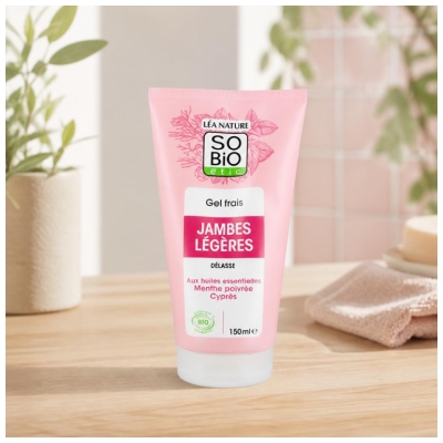 Léa Nature SO BIO étic Aroma Gel Frais Jambes Légères Biologique 150 ML