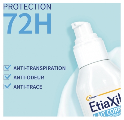 Etiaxil Lait Corps Anti-Transpirant 72H Peaux Sensibles 100 ml