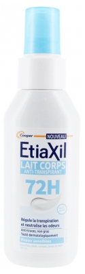 Etiaxil Lait Corps Anti-Transpirant 72H Peaux Sensibles 100 ml