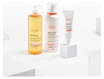 Avène XeraCalm AD Huile Lavante Relipidante Peaux Sèches à Atopiques Éco-Recharge 400 ml