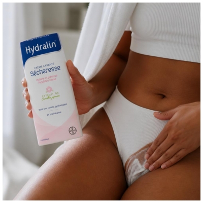 Hydralin Sécheresse - Crème Lavante 400 Ml - Sécheresse Intime - Soin