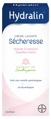 Hydralin Sécheresse - Crème Lavante 400 Ml - Sécheresse Intime - Soin