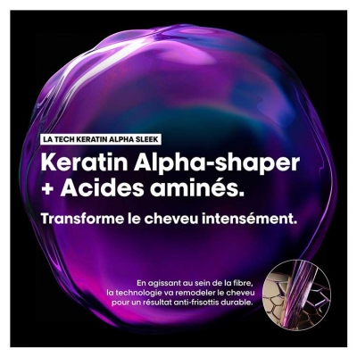 Keratin Alpha Sleek L'Oréal Professionnel Masque Professionnel 250 ml