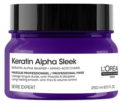 Keratin Alpha Sleek L'Oréal Professionnel Masque Professionnel 250 ml