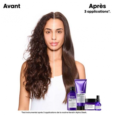 Keratin Alpha Sleek L'Oréal Professionnel Shampoing 300 ml