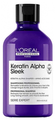 Keratin Alpha Sleek L'Oréal Professionnel Shampoing 300 ml