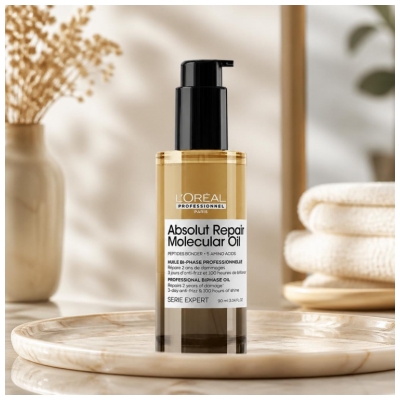Absolut Repair Molecular L'Oréal Professionne Huile Bi-Phase Réparatrice 90 ml
