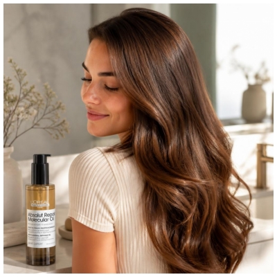 Absolut Repair Molecular L'Oréal Professionne Huile Bi-Phase Réparatrice 90 ml
