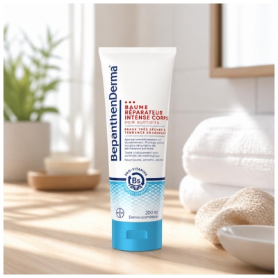 Bepanthen Derma Baume Réparateur Intense Corps Tube 200 ml