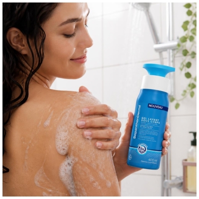 Bepanthen Derma Gel Lavant Doux Corps Flacon-Pompe 400 ml