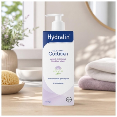 Hydralin Quotidien - Gel Intime - 400 Ml - Savon - Hygiène Intime