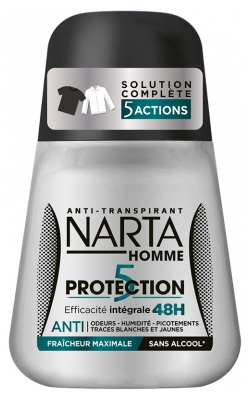 Narta Homme Protection 5 Anti-Transpirant 48H Bille 50 ml
