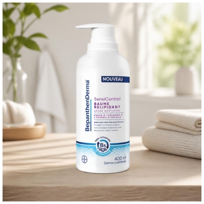 Bepanthen Derma Sensicontrol Baume Relipidant 400 ml Peaux à Tendance à l'Eczéma Atopique
