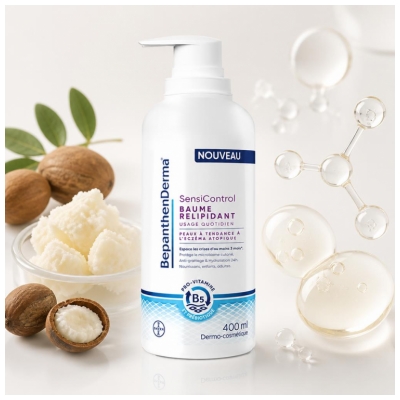 Bepanthen Derma Sensicontrol Baume Relipidant 400 ml Peaux à Tendance à l'Eczéma Atopique