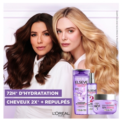 L'Oréal Paris Elseve Hyaluron Repulp Masque Hydra-Régénérant Cheveux Fatigués et Déshydratés 310 ml