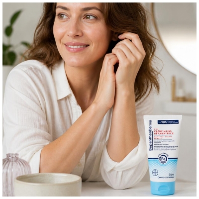 Bepanthen Derma Crème Mains Réparatrice Peaux Très Sèches Abîmées 50 ml