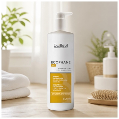 Bailleul Soft Shampoing Ultra Doux Brillance & Souplesse Cuirs Chevelus Sensibles 500 ml