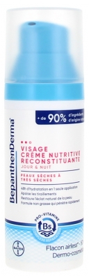 Bepanthen Derma Crème Visage Nutritive Peaux Sèches à Très Sèches 50 ml