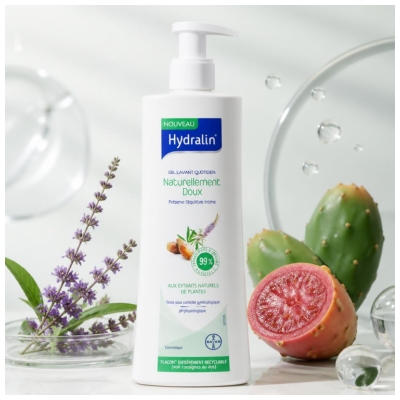 Hydralin Naturellement Doux Gel Lavant 400 ml Équilibre Intime
