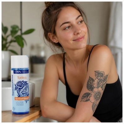 Bepanthen Derma Gel Lavant pour Tatouage 200 ML