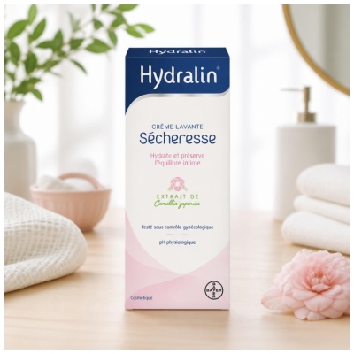 Hydralin Sécheresse - Crème Lavante 200 Ml - Sécheresse Intime - Soin
