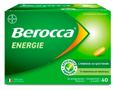 Berocca Énergie 40 Unités à Avaler