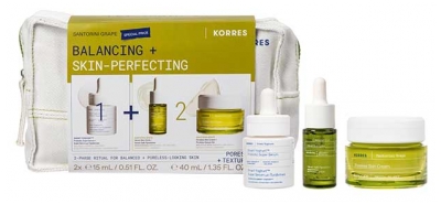 Korres Raisin de Santorin Trousse Perfecteur de Peau + Équilibrer 