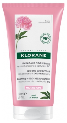 Klorane Après-Shampoing à la Pivoine - Cuir Chevelu Sensible 150 ml