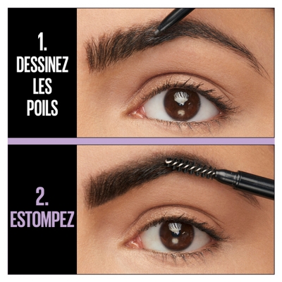 Maybelline New York Express Brow Ultra Slim Crayon à Sourcils - Teinte : Soft Brown