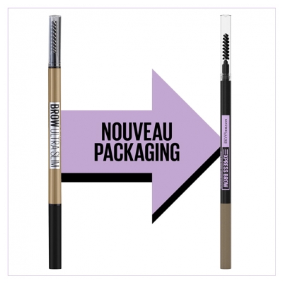 Maybelline New York Express Brow Ultra Slim Crayon à Sourcils - Teinte : Medium Brown