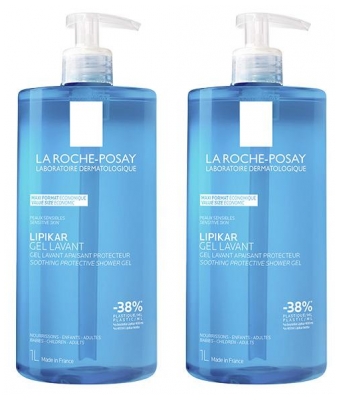 Cleansing Gel for Sensitive Skin 1L - Pack of 2