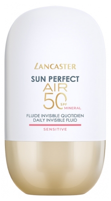Lancaster Sun Perfect Air Fluide Invisible Quotidien Sensitive Mineral pour Visage SPF50 40 ml